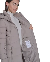 Calvin Klein Women's Hooded Puffer Coat