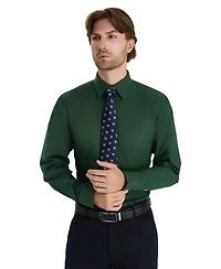 Club Room Men's Regular Fit Solid Dress Shirt, Macy's Exclusive