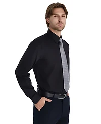 Club Room Men's Regular Fit Solid Dress Shirt, Macy's Exclusive