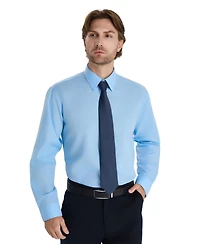 Club Room Men's Regular Fit Solid Dress Shirt, Macy's Exclusive