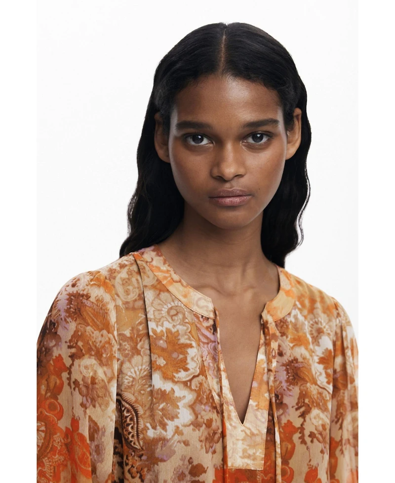 Desigual Women's Boho Paisley Dress