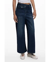 Desigual Women's Combined flare jeans