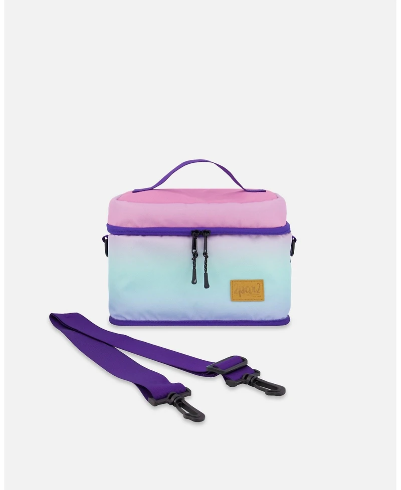 Deux par Deux Girl Lunch Box Purple Gradient - Toddler|Child