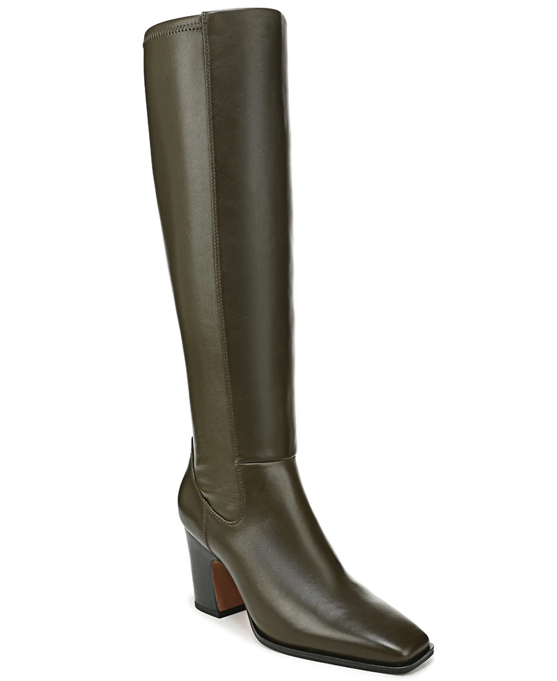 Franco Sarto Women's Jonie Square Toe Zip Tall Boots