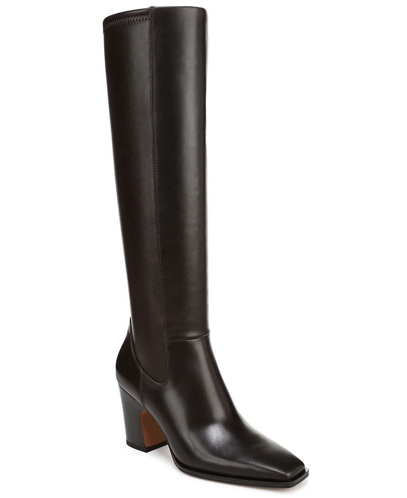 Franco Sarto Women's Jonie Square Toe Zip Tall Boots