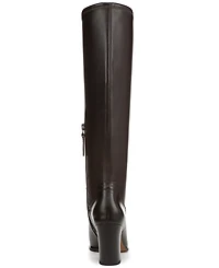 Franco Sarto Women's Jonie Wide Calf Square Toe Zip Tall Boots