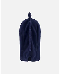 Deux par Deux Boy Polar Fleece Balaclava for Ski Helmet Navy Blue - Toddler|Child