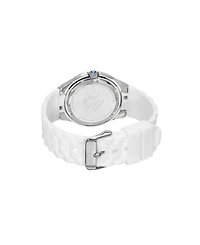 Porsamo Bleu Women's Guilia Stainless Steel and Silicone Strap Watch 1122BGUS