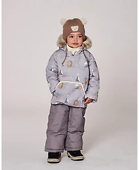 Deux par Baby Boy Two-Piece Snug Snowsuit Gray - Baby|Toddler