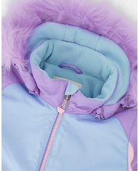 Deux par Toddler Girls Two-Piece Play Snowsuit Purple Geo - Toddler|Child