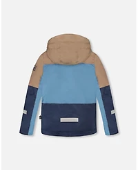 Deux par Big Boys Two-Piece Teknik Snowsuit Blue Mountains