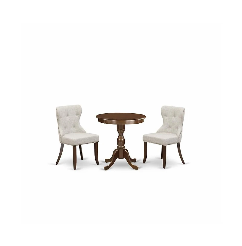 East West Furniture 3-Pc Dinette Set