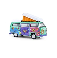 GreenLight 1/64 1973 Volkswagen Type 2 Westfalia Campmobile Music Festival Van