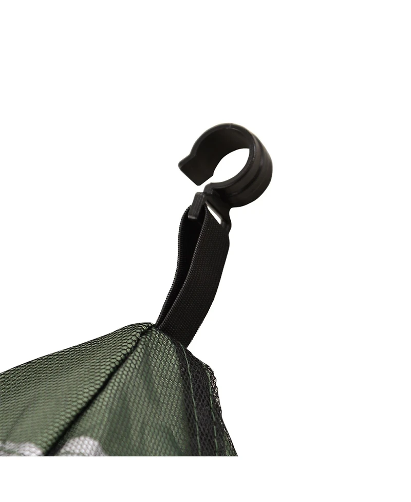 Outsunny 10' x 10' Pop Up Canopy with Screen Net Sidewalls, Green