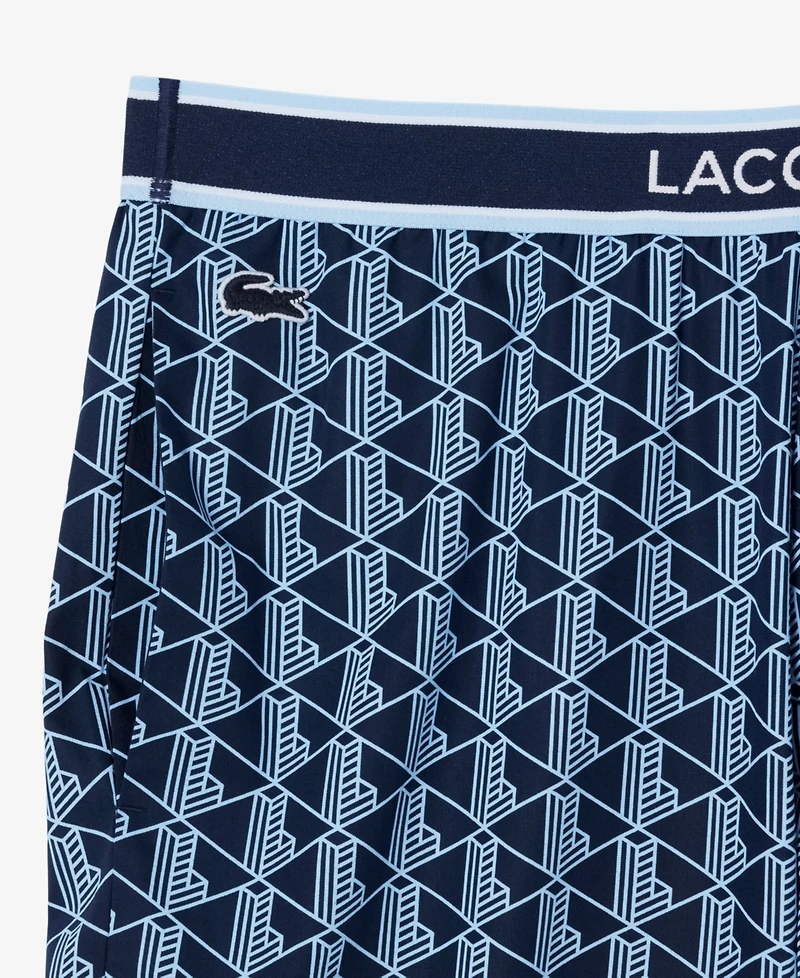Lacoste Men's Monogram Print Pajama Pants