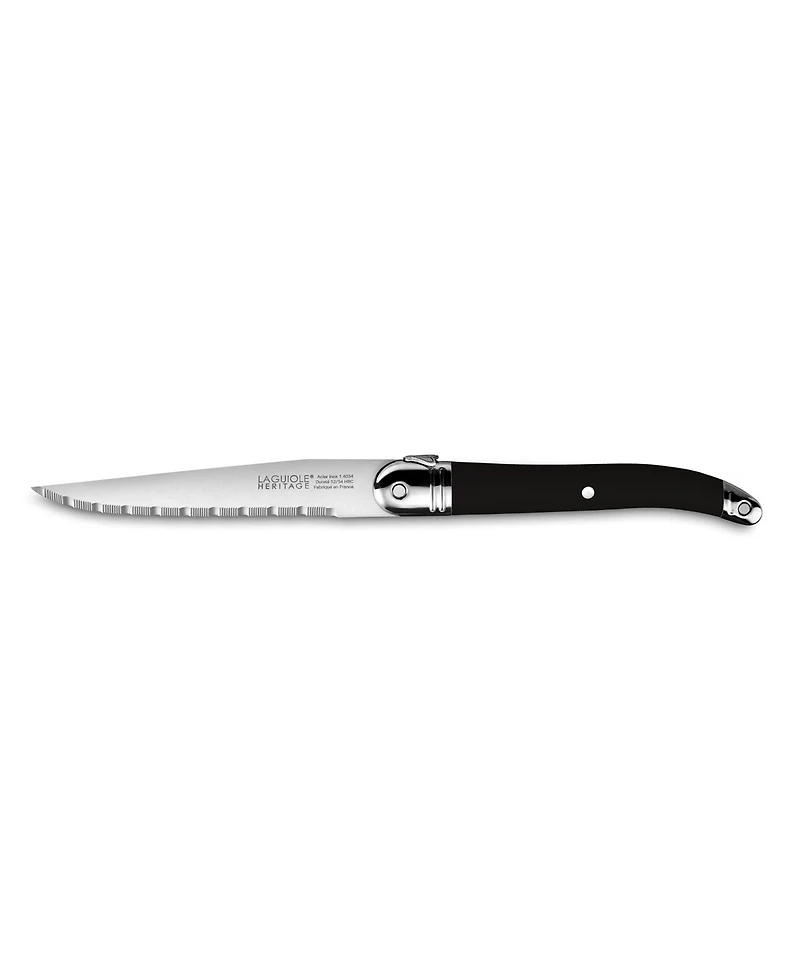 Laguiole Heritage Stainless Steel 6-Pc. Steak Knife Set