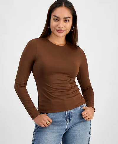 And Now This Petite Second Skin Crewneck Top, Macy's Exclusive
