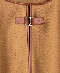 Lauren Ralph Equestrian-Buckle Ruana