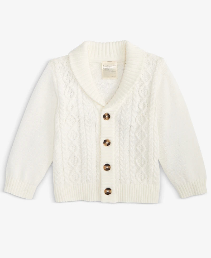 First Impressions Baby Boys Cable Cardigan Sweater, Macy's Exclusive