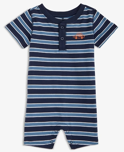 First Impressions Baby Boys Cool Lil Dude Striped Sunsuit, Macy's Exclusive