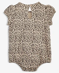 First Impressions Baby Girls Leopard-Print Skirted Sunsuit, Macy's Exclusive