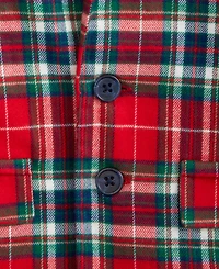 First Impressions Baby Boys North Pole Cotton Flannel Blazer, Macy's Exclusive