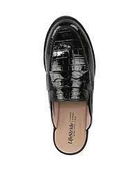 LifeStride Women's London-Mule Round Toe Lug Sole Mules
