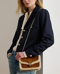Lauren Ralph Lauren Bradley Suede Crossbody Bag