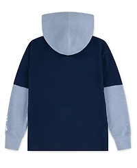 Hurley Big Boys Skull Graphic Hooded Sweatshirt