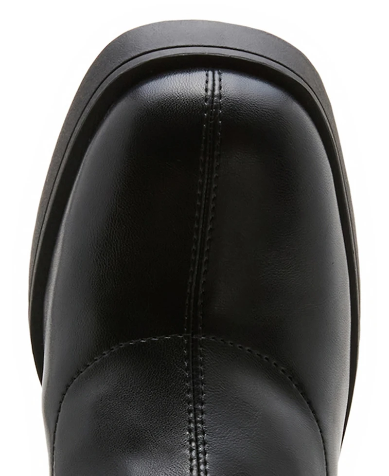 Madden Girl Women's Dreammerr Stretch Knee-High Block-Heel Boots