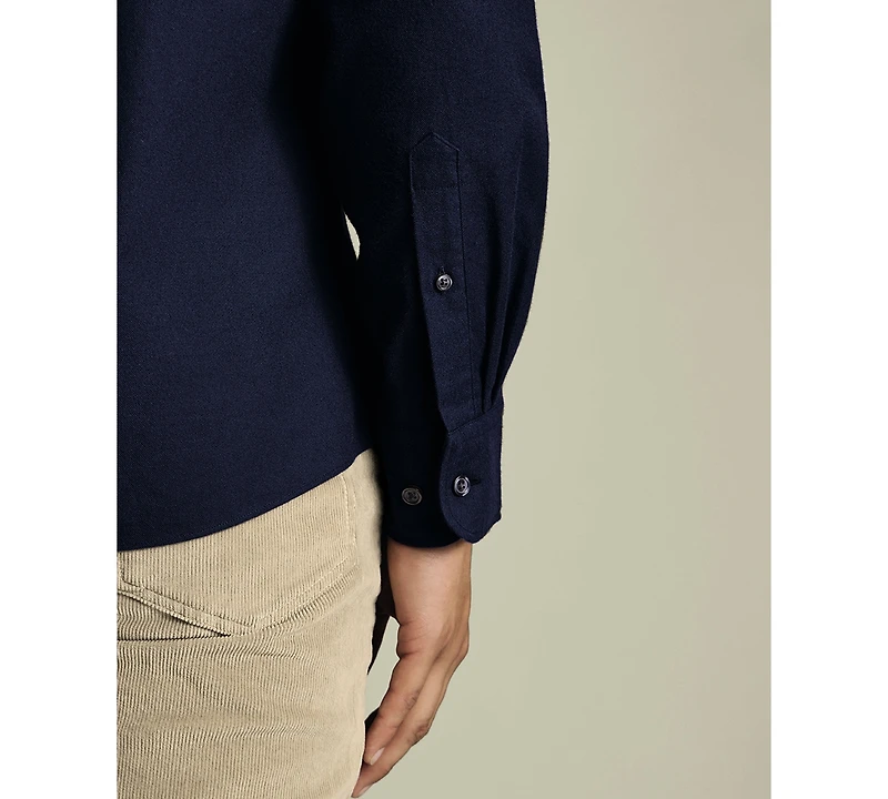 Charles Tyrwhitt Men's Slim Fit Long-Sleeve Shirt