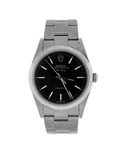 Pre-Owned Rolex Oyster Perpetual Air King Automatic Watch in Stainless Steel 34mm