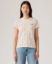 Levi's Women's The Perfect Crewneck Cotton T-Shirt