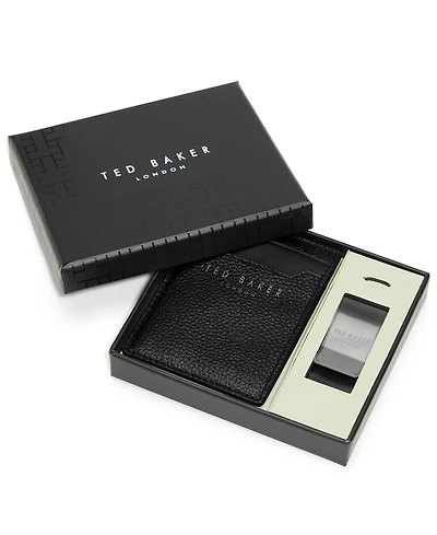 Ted Baker Card Holder and Money Clip Set
