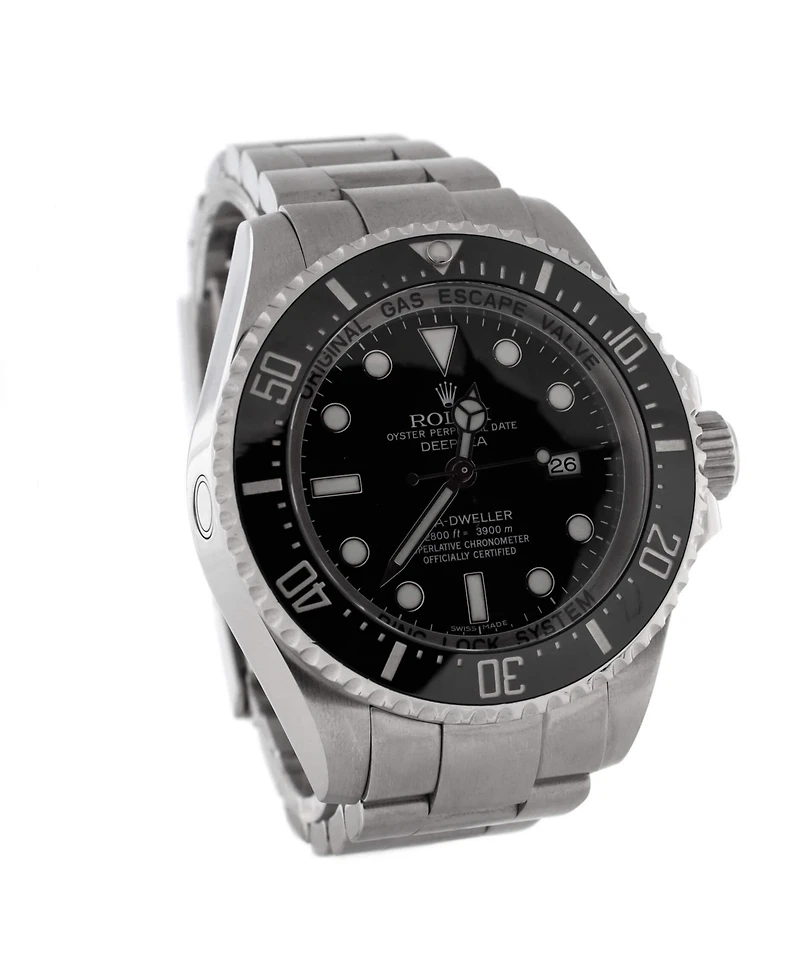 Pre-Owned Rolex Oyster Perpetual Deepsea Sea-Dweller Automatic Watch in Stainless Steel and Cerachrom 44mm