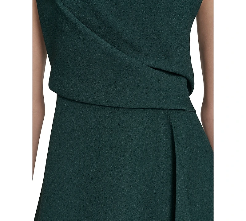 Vince Camuto Women's Signature Stretch Crepe Midi Dress