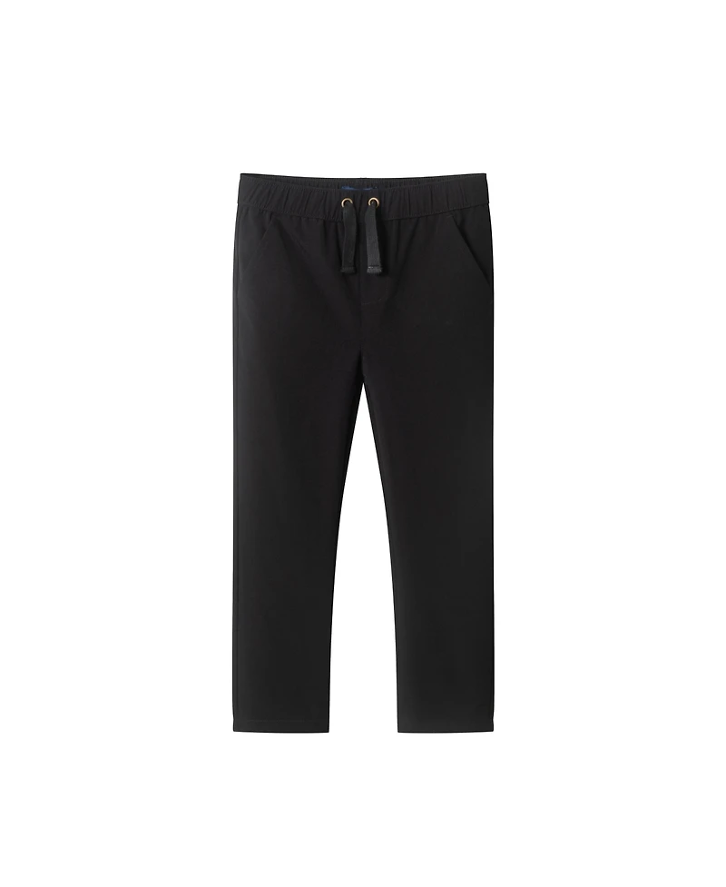 Andy & Evan Toddler/Child Boys Black Hybrid Pant