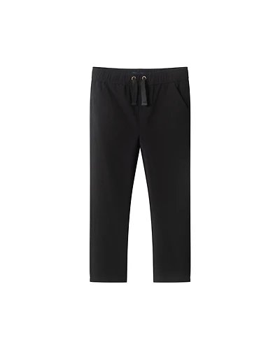 Andy & Evan Toddler/Child Boys Black Hybrid Pant