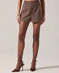 Astr the Label Women's Gisselle High-Rise Mini Shorts