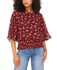 Sam & Jess Women's Smocked Waist Top