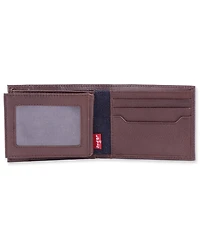 Levi's Men's Extra-Capacity Corded Cover Bi-Fold Wallet
