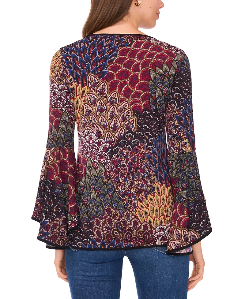 Sam & Jess Women's Bell-Sleeve Top