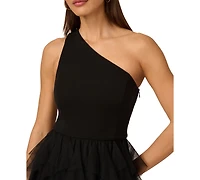 Adrianna Women's One-Shoulder Midi Dress