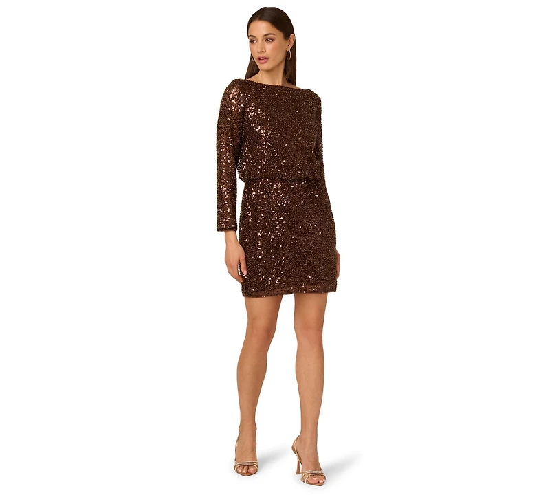 Adrianna Women's Boat-Neck Dress