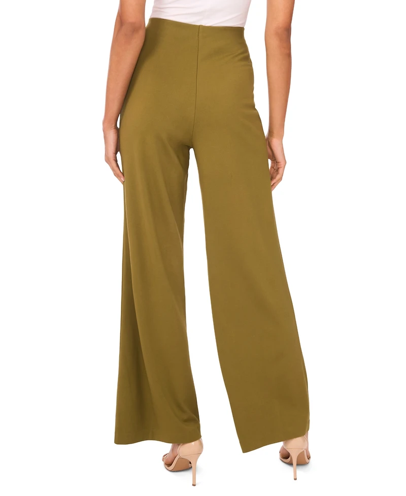 Sam & Jess Women's Ponte Wide Leg Pants