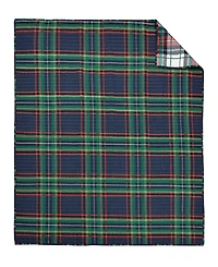 Levtex Spencer Red Plaid Reversible Quilted Throw, 60" x 50"