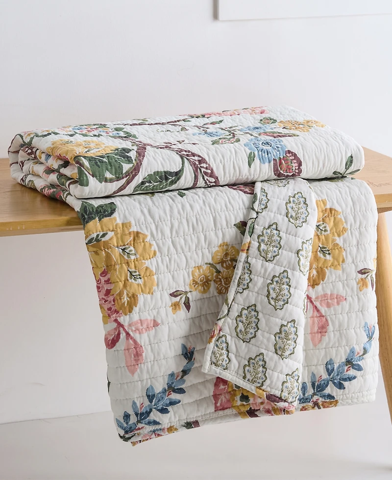 Levtex Maileen Reversible Quilted Throw, 50" x 60"