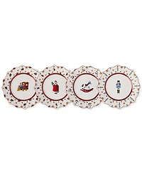 Villeroy & Boch 2025 Toy's Delight Anniversary Plates, Set of 4