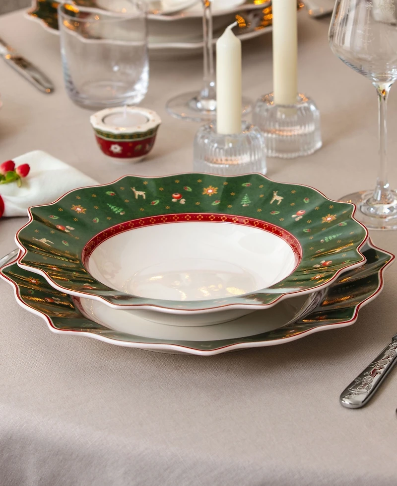 Villeroy & Boch Toy's Delight Green Dinner Plate
