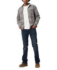 Buffalo David Bitton Men's Sinclair Plaid Baby Cord Shirt